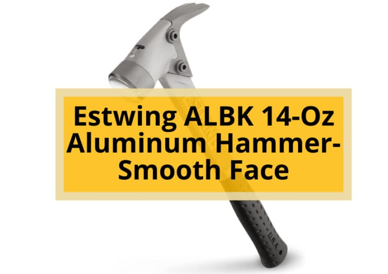 Estwing ALBK 14-Oz Aluminum Hammer-Smooth Face